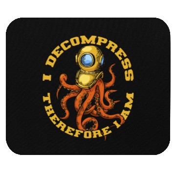 Discover Scuba Diving Diver Mouse Pads