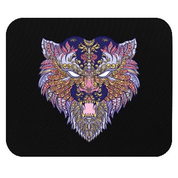 Discover lion tattoo Mouse Pads