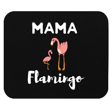 Discover Mama Flamingo Mother's Day Gift Idea Mouse Pads