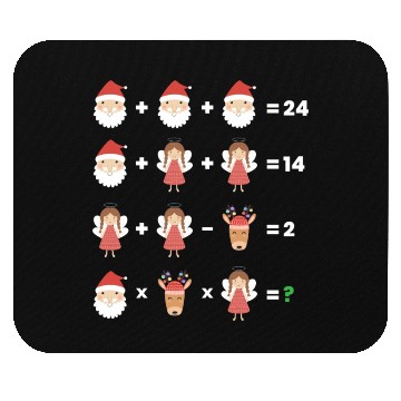Discover Math Teacher Equation Mouse Pads