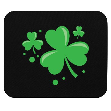 Discover Irish Shamrock Pocket Size Clover St. Patrick's Mouse Pads