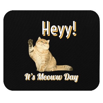 Discover Meow international cat day 2022 Mouse Pads
