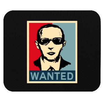 Discover d b cooper wanted vintage Mouse Pads