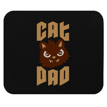 Discover Cat dad dangerous tomcat Mouse Pads