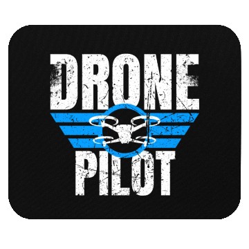 Discover Drone Drone Pilot Drone Operator Quadrocopter Mouse Pads