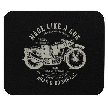 Discover Royal Enfield Bullets 1948 Mouse Pads