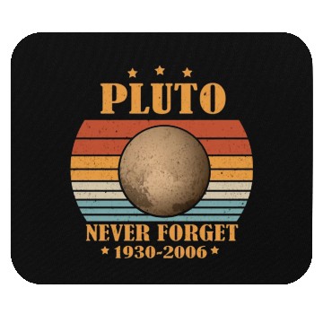 Discover galaxy never rainbow Mouse Pads