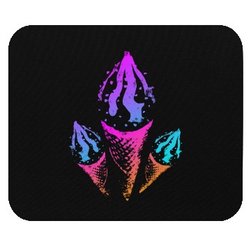 Discover Ice Сream - Street Abstract Version 1 Mouse Pads