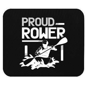 Discover Proud Rower Sports Rowing Row Crew Mouse Pads