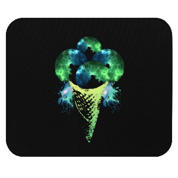 Discover Cosmos Ice Cream - V1 Galaxy Mouse Pads
