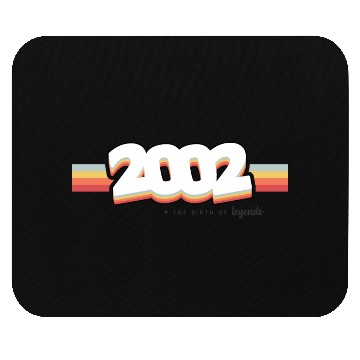 Discover 2002 the birth of legends Mouse Pads