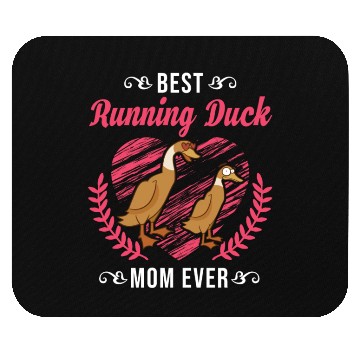 Discover Best Running Duck Mom Ever Mouse Pads