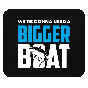 Discover Shark Sea Sailing Aquatic Mouse Pads