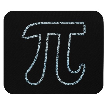 Discover Irrational Number Math Physics 3.14 Pi Mouse Pads