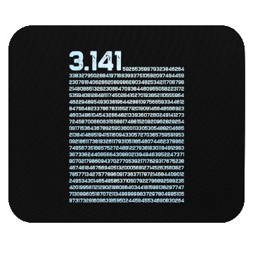 Discover 3.14 Pi Math Teacher Physics Irrational Number Mouse Pads
