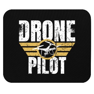 Discover Drone Drone Pilot Drone Operator Quadrocopter Mouse Pads