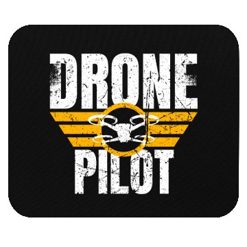 Discover Drone Drone Pilot Drone Operator Quadrocopter Mouse Pads