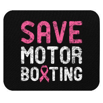 Discover Save Motor Boating - Beat Breast Cancer Mouse Pads