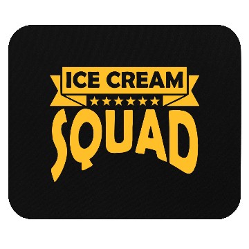Discover friends ice cream squad Mouse Pads