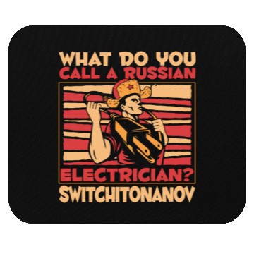 Discover Electrician Electrical Engineer Lineman Mouse Pads