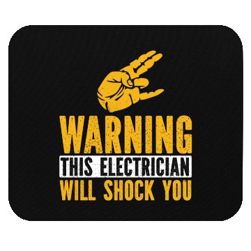 Discover Electrician Electrical Engineer Lineman Mouse Pads