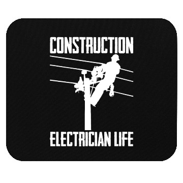 Discover Electrician Electrical Engineer Lineman Mouse Pads