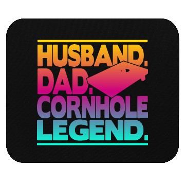 Discover Husband Dad Cornhole Legend Classic Mouse Pads