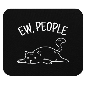 Discover Ew People Cat Mouse Pads