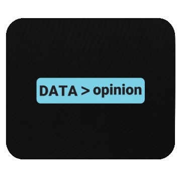 Discover data science opinion Mouse Pads