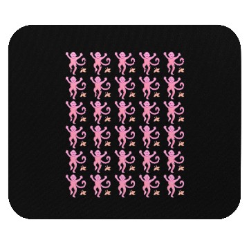 Discover Preppy Monkey Mouse Pads