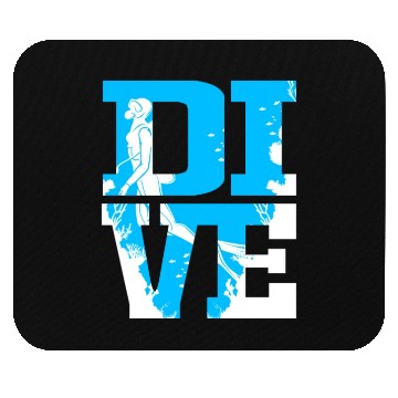 Discover Scuba Diver Dive Scuba Diving Mouse Pads