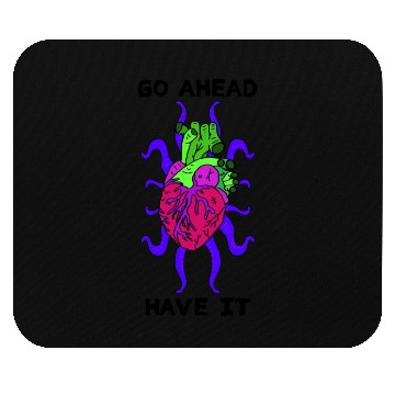Discover Heart Mouse Pads