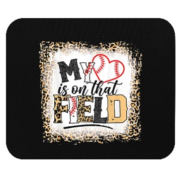 Discover Bleached Leopard Baseball Mom Mouse Pads
