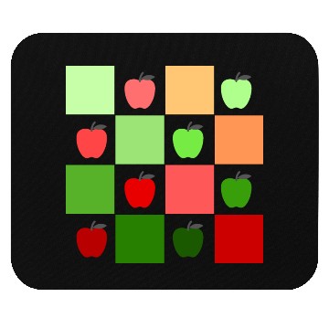 Discover Apples to Apples - Red and Green Ombre Mouse Pads