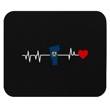 Discover Vermont Heartbeat Gift Mouse Pads