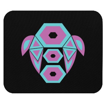 Discover Bugs Robot Logo Funny Mouse Pads
