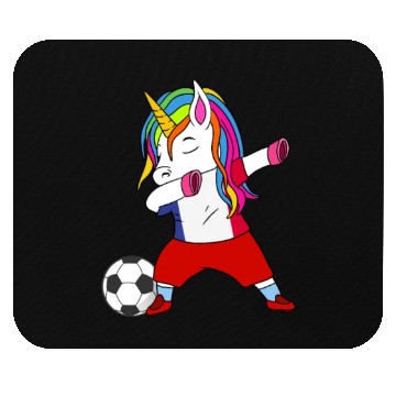 Discover France Soccer Dabbing Gift Mouse Pads
