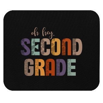 Discover Back To School Second Grade Mouse Pads