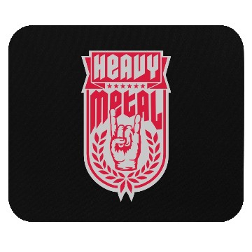 Discover Laurel wreath heavy metal Mouse Pads