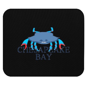Discover Chesapeake Bay Crab Mouse Pads
