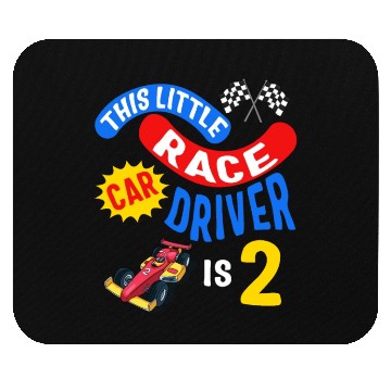 Discover Little Race Car Driver Is 2 Future Race Driver, Mouse Pads