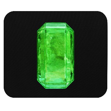 Discover Emerald Crystal Mouse Pads