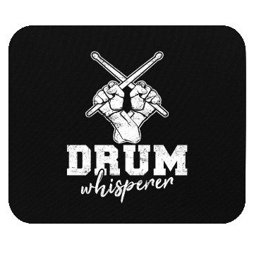 Discover Drum Whisperer Funny Drummer Percussion Drums Band Mouse Pads