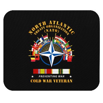 Discover Army NATO Preventing War COLD SVC X 300 Mouse Pads