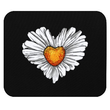 Discover Gardener Daisy Heart Daisy Gardener Mouse Pads
