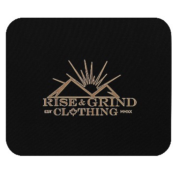 Discover ABOVE THE MOUNTAINS RISE & GRIND CLOTHING CON LOGO Mouse Pads