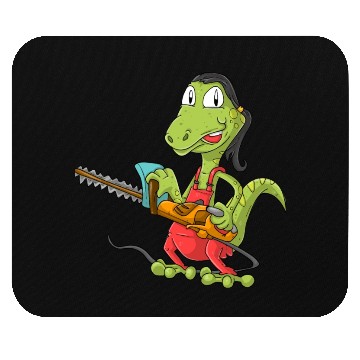 Discover Lizard Gardener Mouse Pads