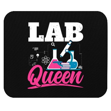 Discover Lab Queen Biologist Science Teacher Biology Major Mouse Pads