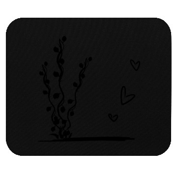 Discover plant nature icon leaves Mouse Pads