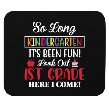 Discover Kindergarten 1st Grade Mouse Pads
